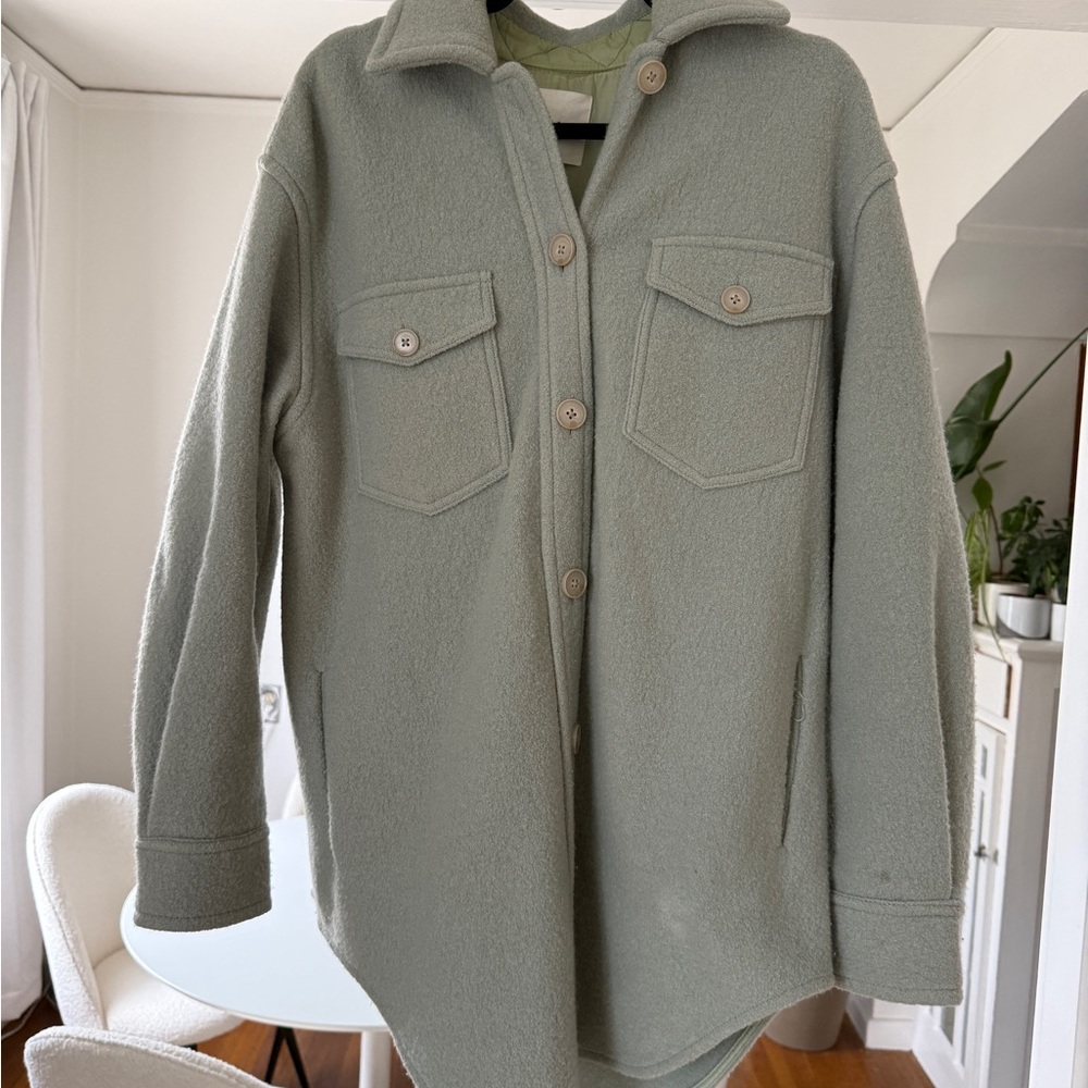 Aritzia Wilfred Ganna Shirt Jacket